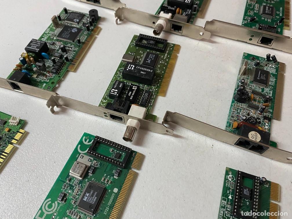 Segunda mano: Lote 12 Tarjetas PCI Red / M&oacute;dem / Ethernet - Foto 8