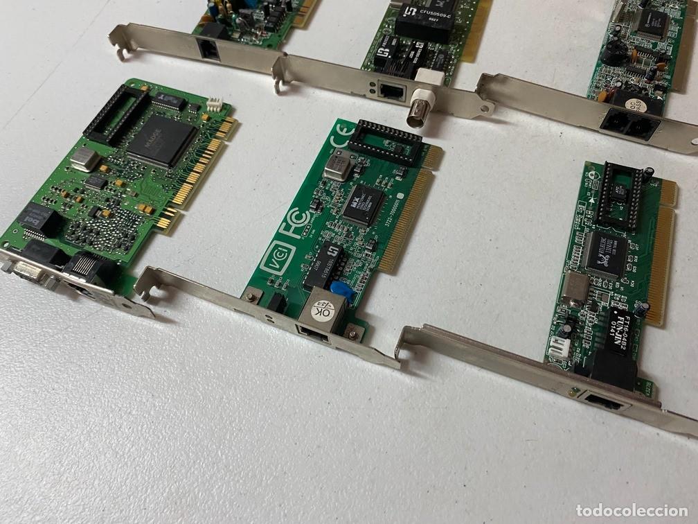 Segunda mano: Lote 12 Tarjetas PCI Red / M&oacute;dem / Ethernet - Foto 9
