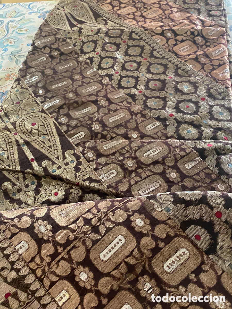 Segunda mano: Manteles indios patchwork hilo plata - Foto 5