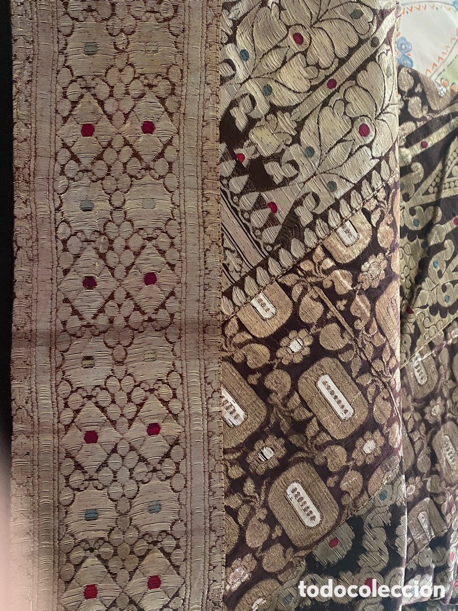 Segunda mano: Manteles indios patchwork hilo plata - Foto 6