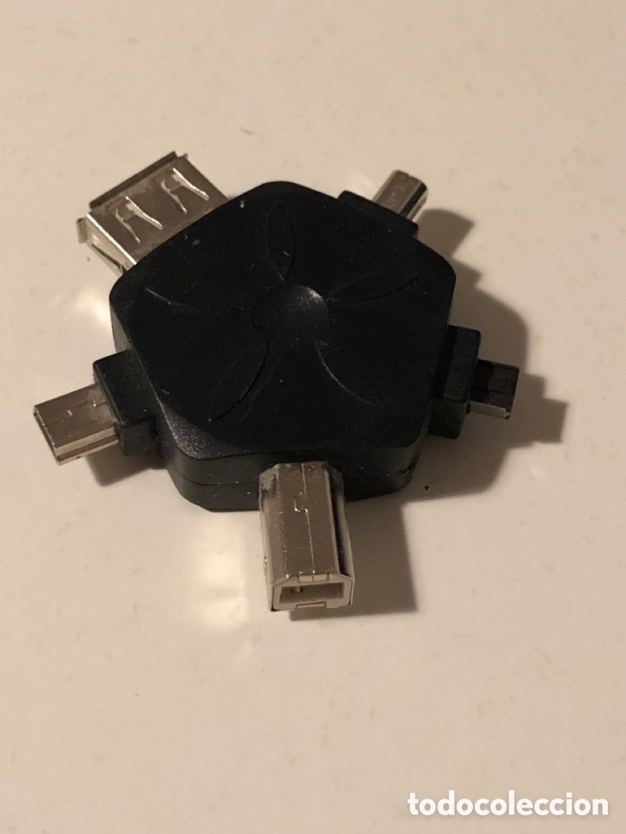 Segunda mano: Hub USB Pent&aacute;gono Negro - Foto 2