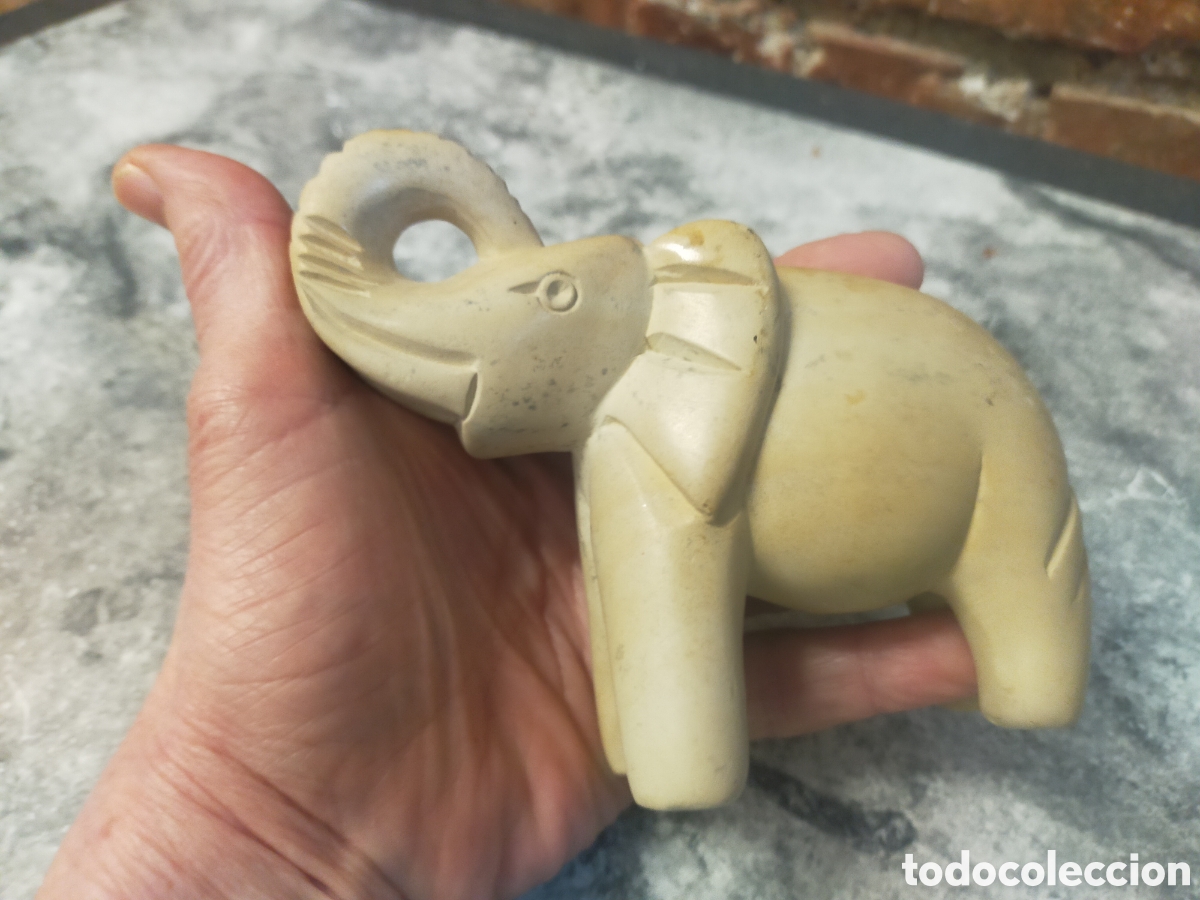 Segunda mano: Elefante decorativo, desconozco material - Foto 2