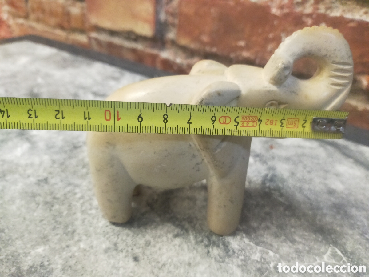 Segunda mano: Elefante decorativo, desconozco material - Foto 4