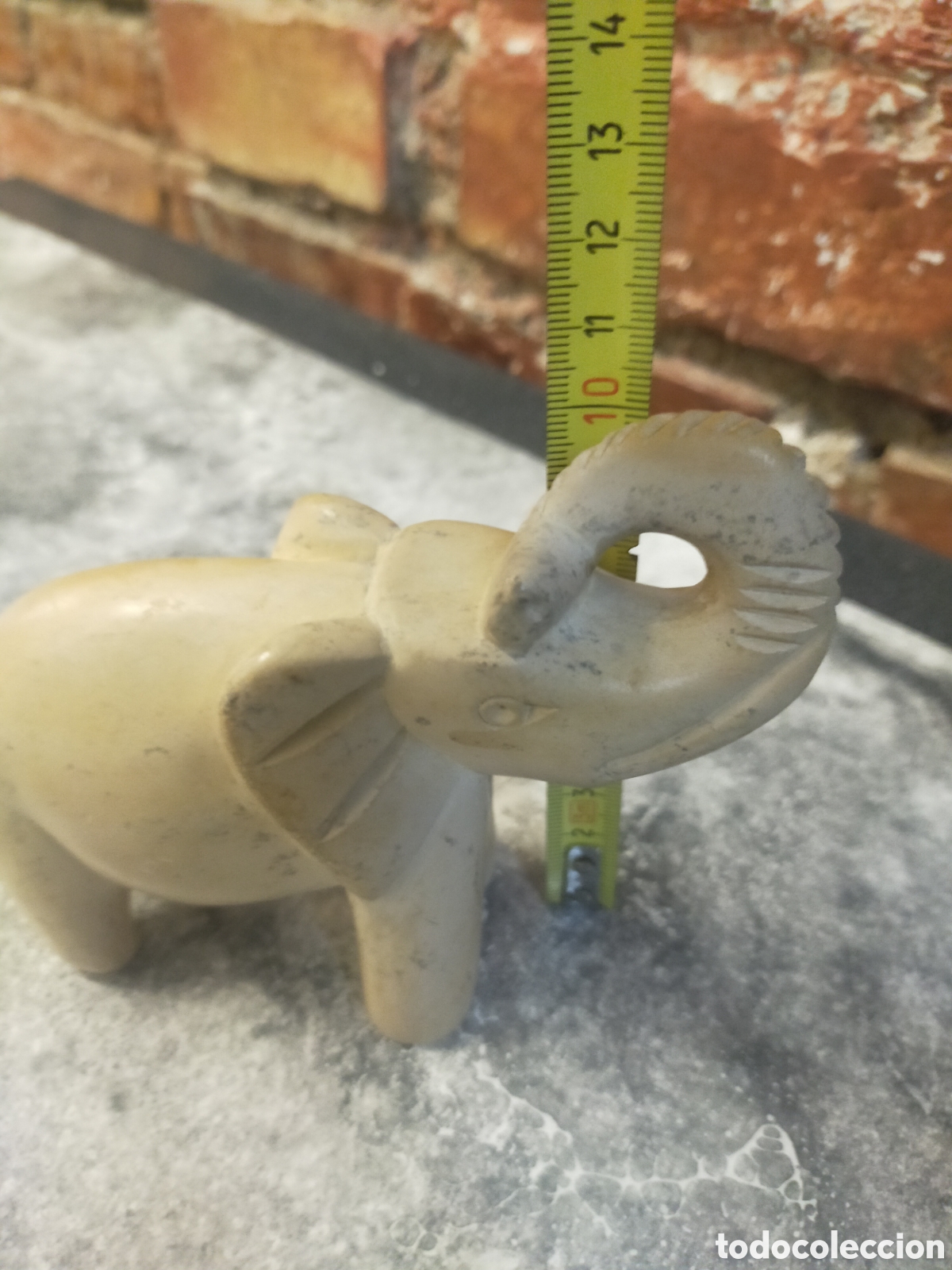 Segunda mano: Elefante decorativo, desconozco material - Foto 5