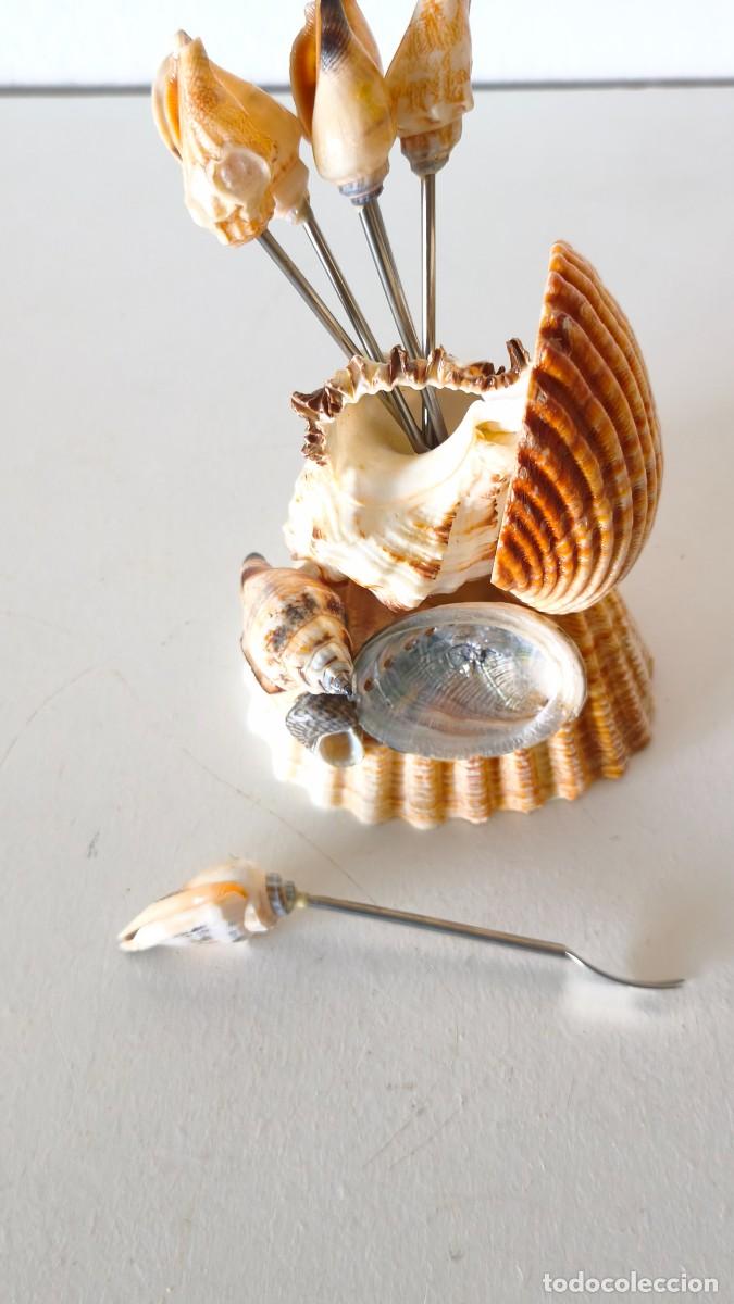 Segunda mano: PORTA PINCHOS APERITIVO CONCHAS - Foto 13