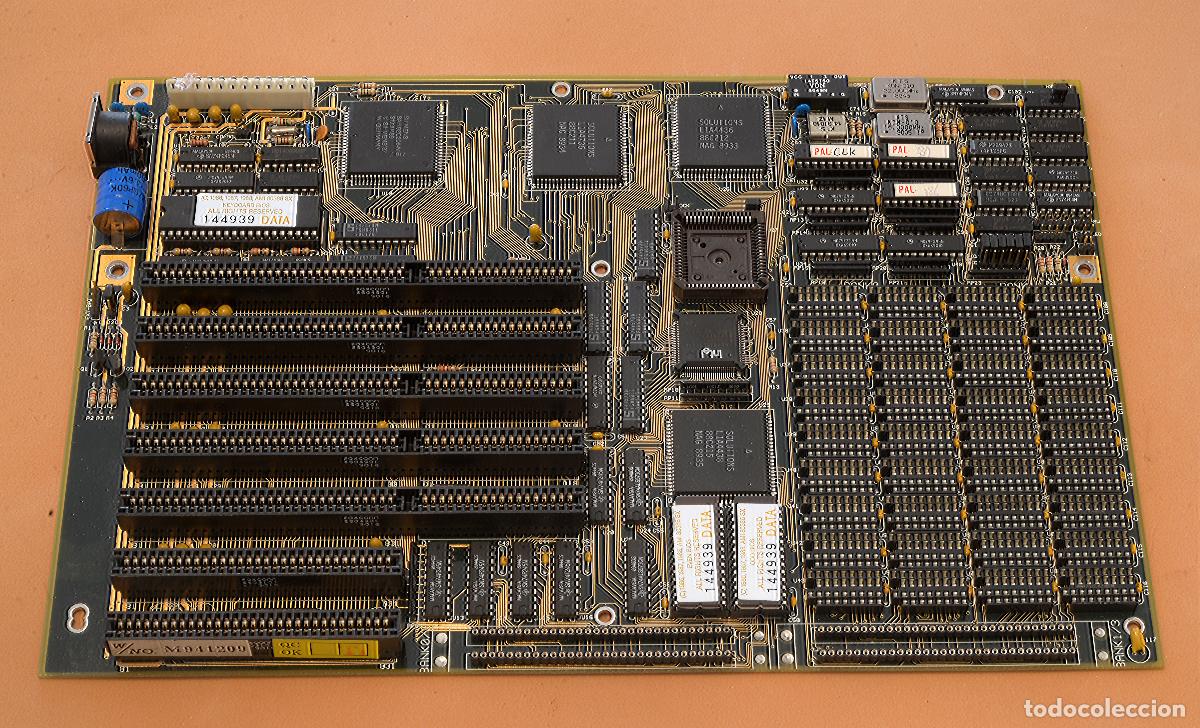 Segunda mano: PLACA BASE DE PC, AMI 80386 SX 1986, 1987, 1988 - Foto 1