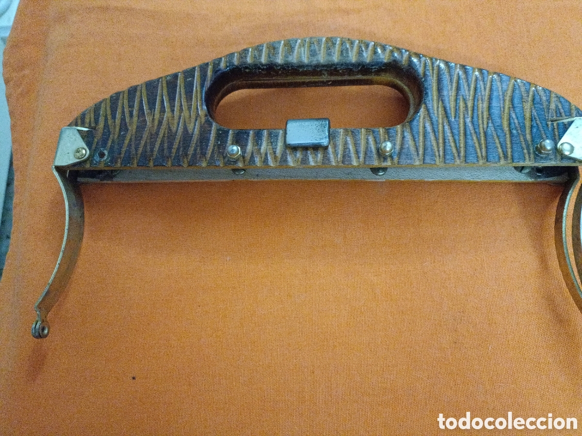 Segunda mano: Asa de madera para montar un bolso - Foto 1