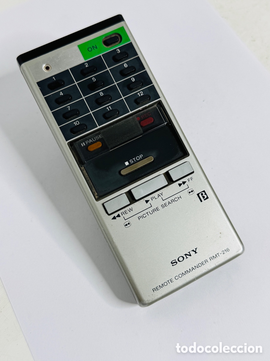 Segunda mano: Sony RMT-216 Betamax Remote Control No Funciona - Foto 1