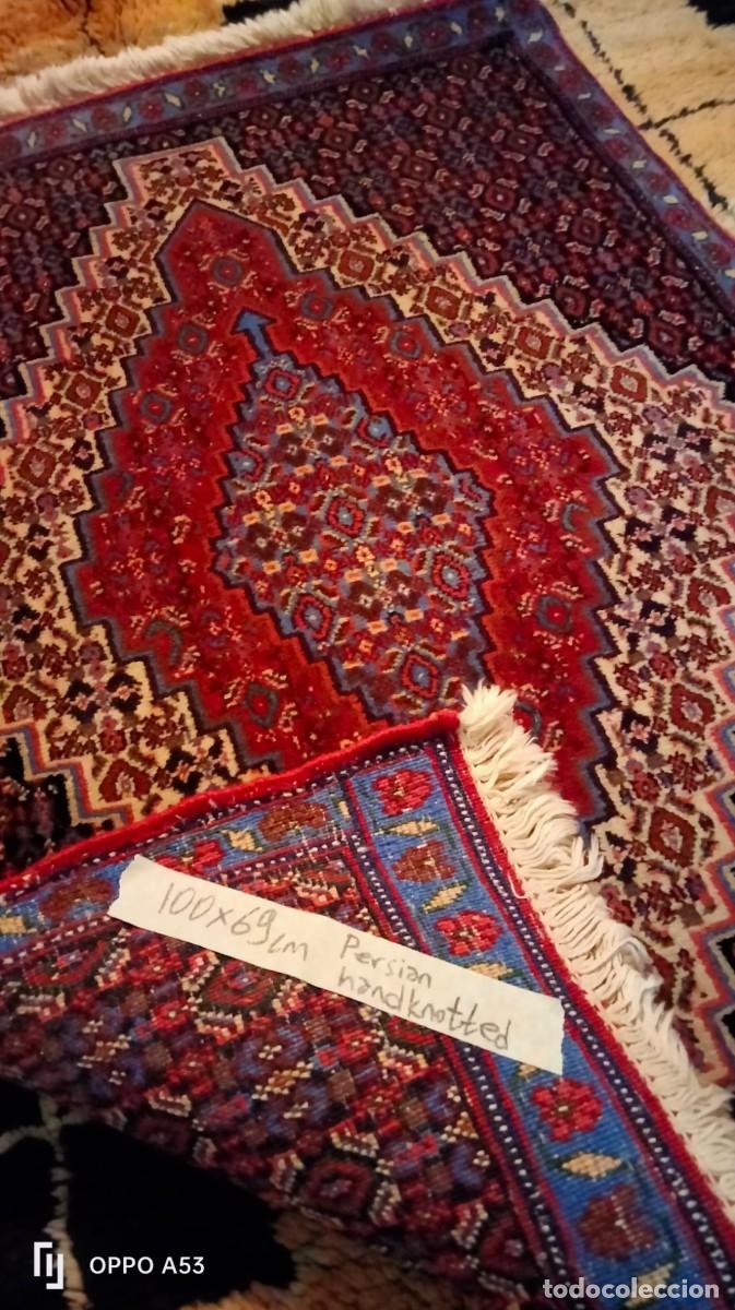 Segunda mano: Persian rug handmade 100x67cm - Foto 8