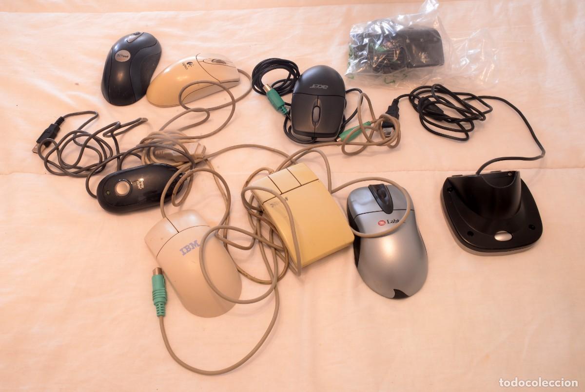 Segunda mano: LOTE DE RATONES VINTAGE PARA PC, IBM, ETC. - Foto 1