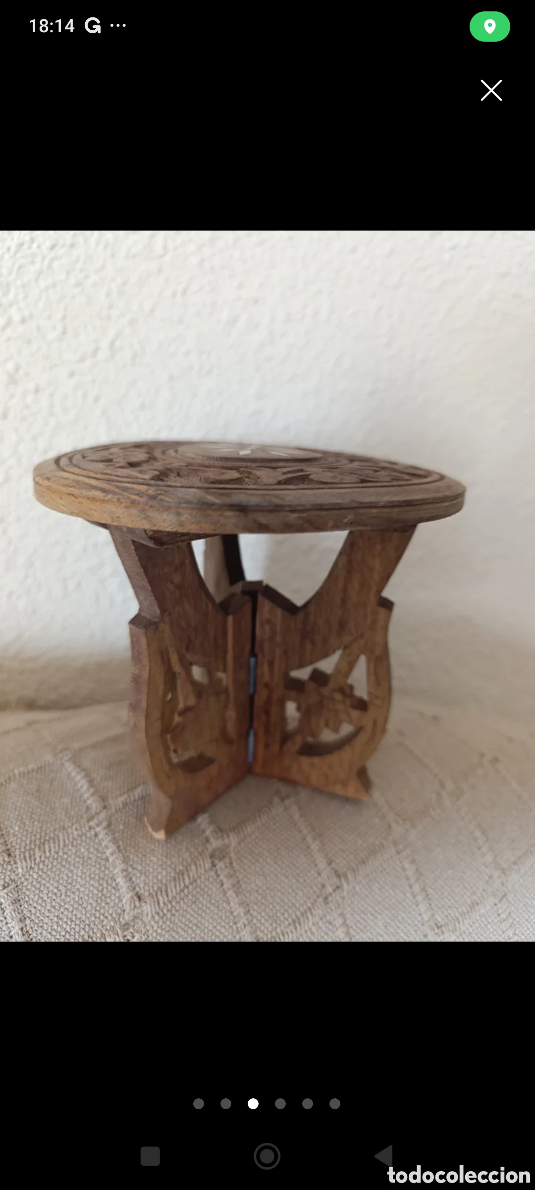 Segunda mano: Mesa peque&ntilde;a balinesa - Foto 3