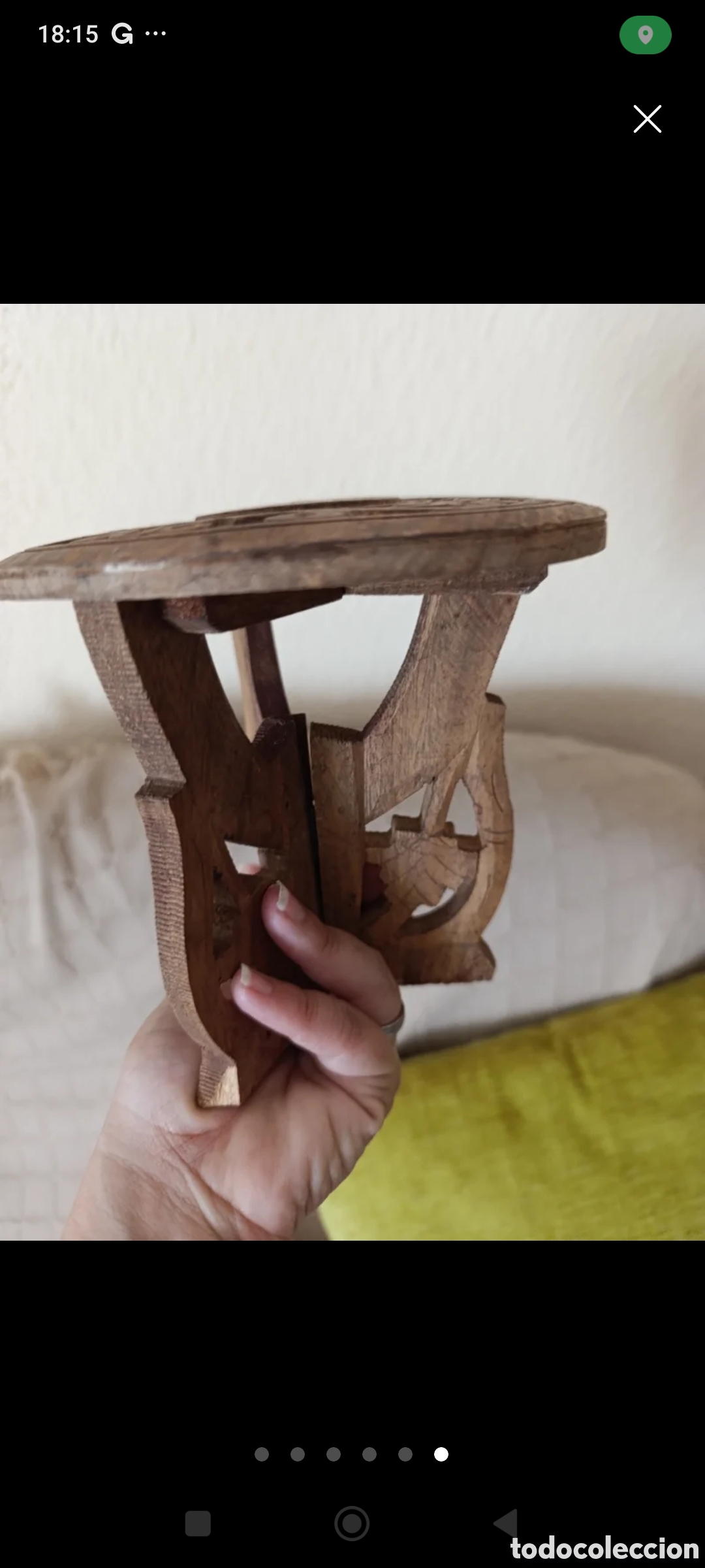 Segunda mano: Mesa peque&ntilde;a balinesa - Foto 6