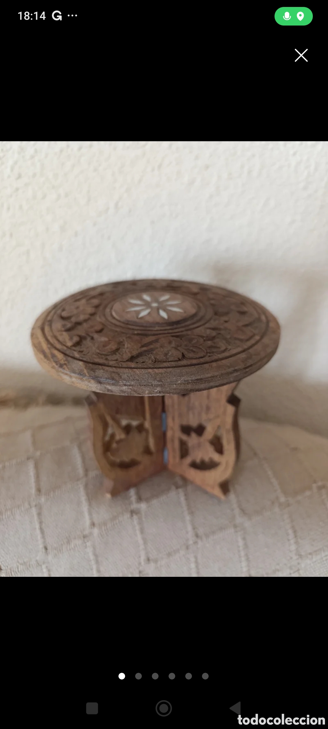 Segunda mano: Mesa peque&ntilde;a balinesa - Foto 1
