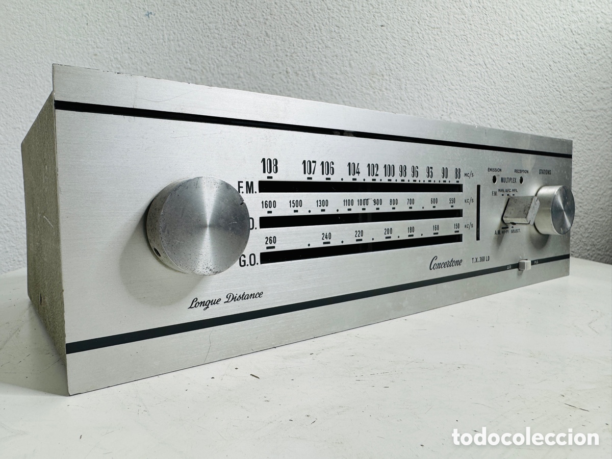 Segunda mano: Concertone TX 360 LD Raro Tuner V&aacute;lvulas Sin Comprobar - Foto 6