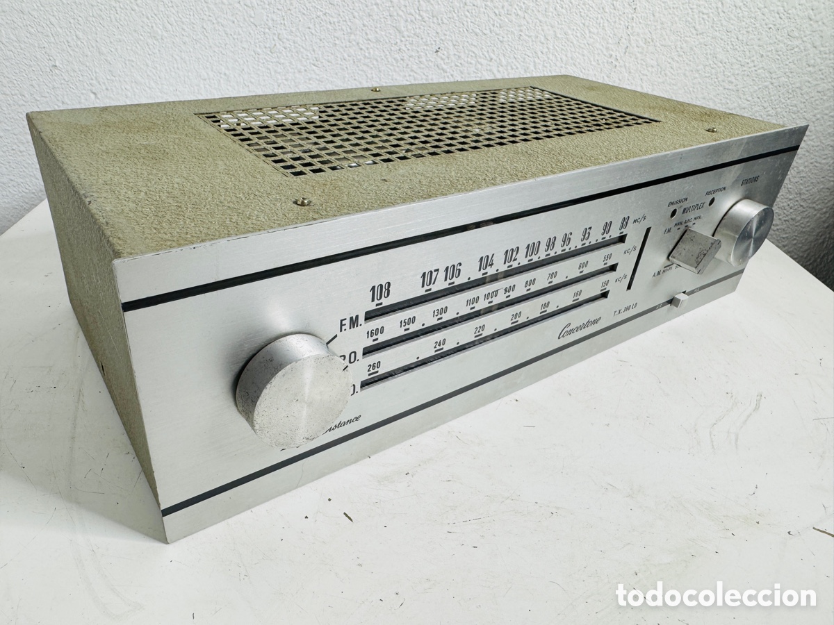 Segunda mano: Concertone TX 360 LD Raro Tuner V&aacute;lvulas Sin Comprobar - Foto 7