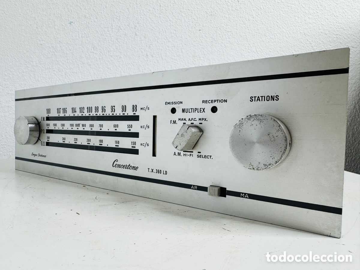 Segunda mano: Concertone TX 360 LD Raro Tuner V&aacute;lvulas Sin Comprobar - Foto 8