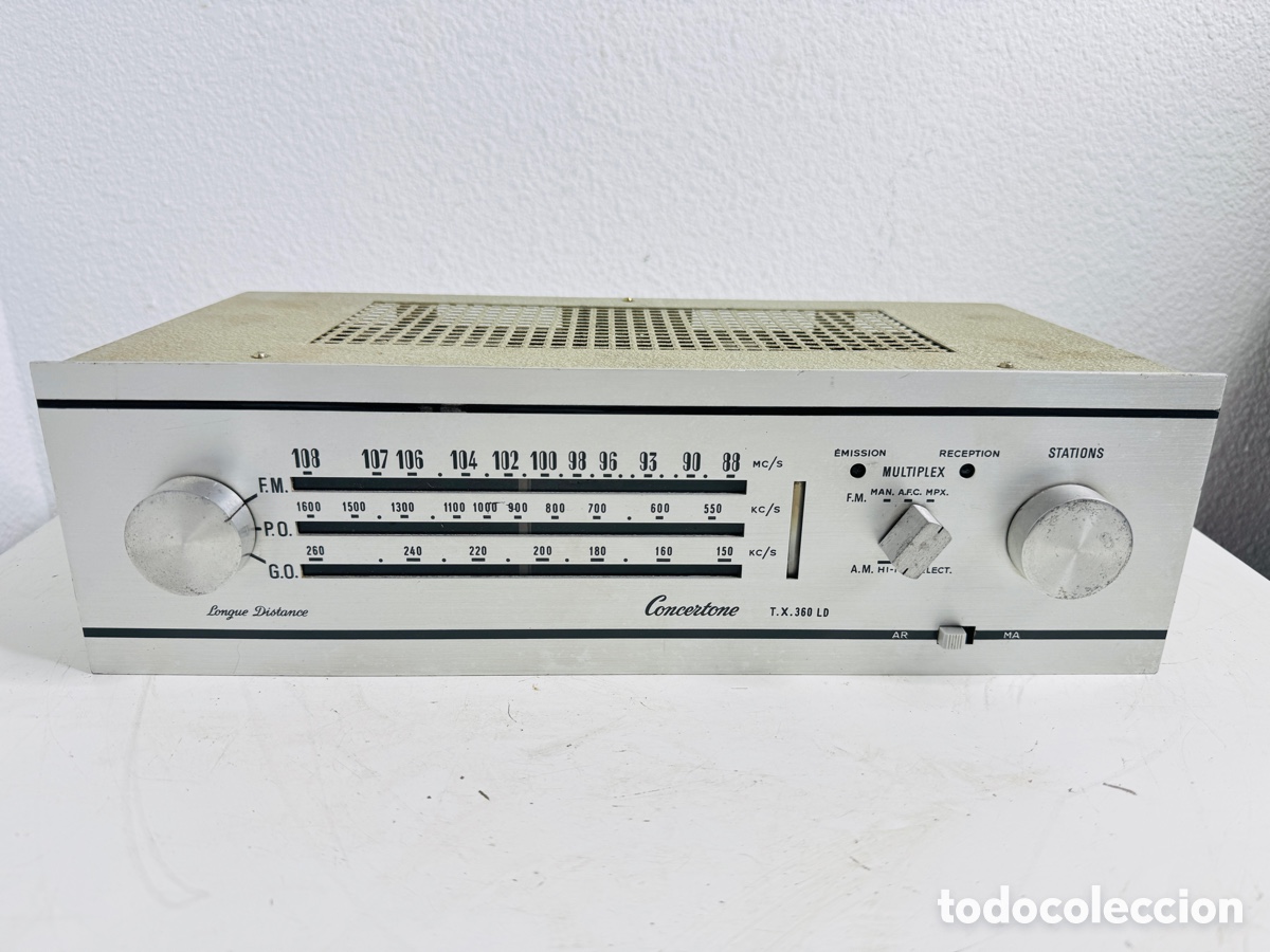 Segunda mano: Concertone TX 360 LD Raro Tuner V&aacute;lvulas Sin Comprobar - Foto 1