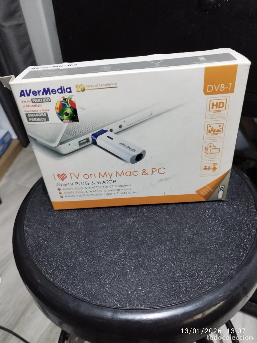 Segunda mano: Sintonizador AVerTV Plug & Watch DVB-T HD - Foto 1
