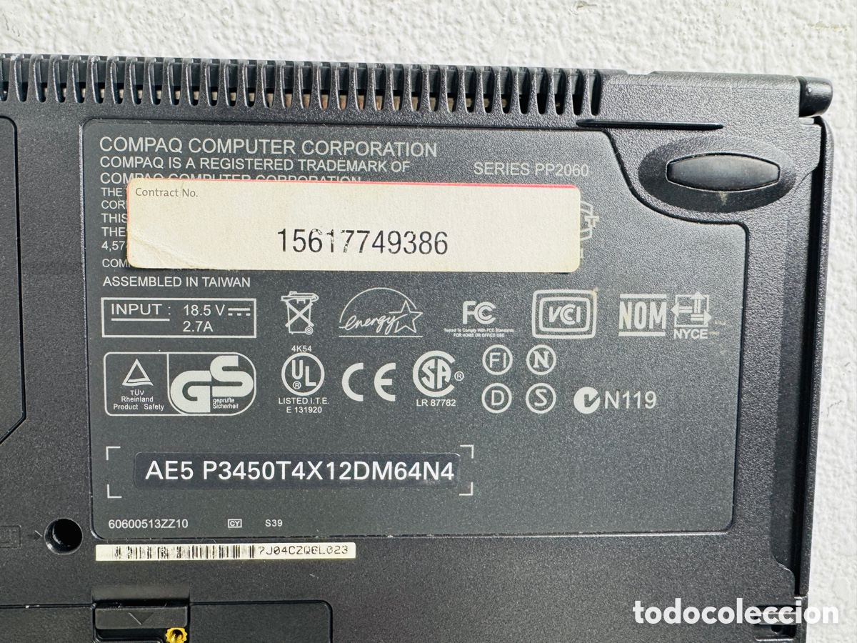 Segunda mano: Compaq Armada E500 Retro Vintage Laptop Computer Sin Comprobar - Foto 3