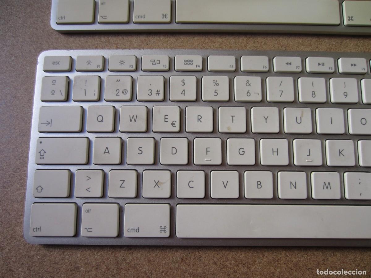 Segunda mano: Lote de 2 Teclados de Aluminio Apple (DEFECTUOSOS) - Foto 5
