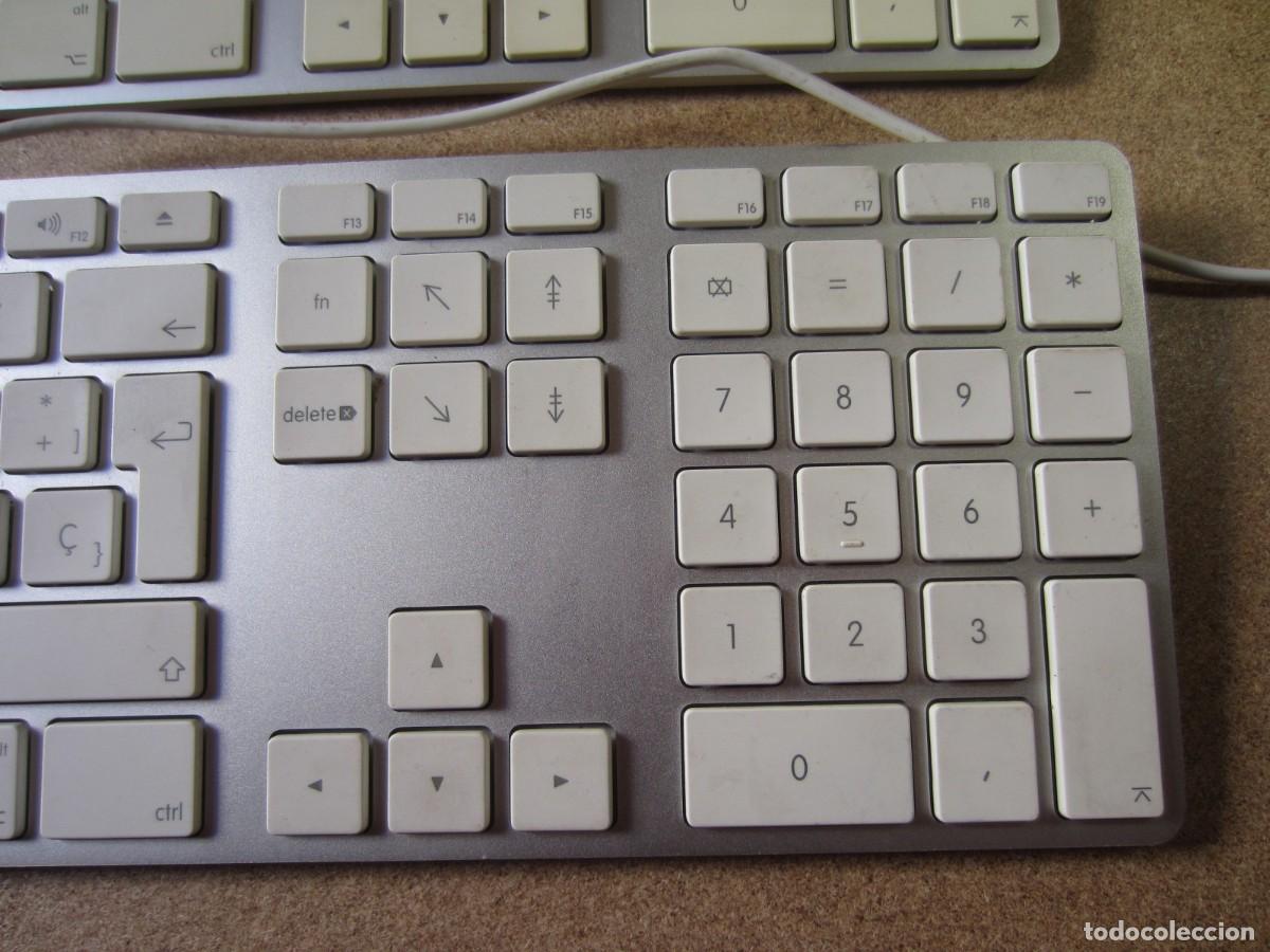 Segunda mano: Lote de 2 Teclados de Aluminio Apple (DEFECTUOSOS) - Foto 7