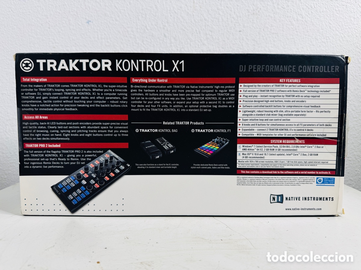 Segunda mano: Traktor Kontrol X1 DJ Performance Controller - Foto 11