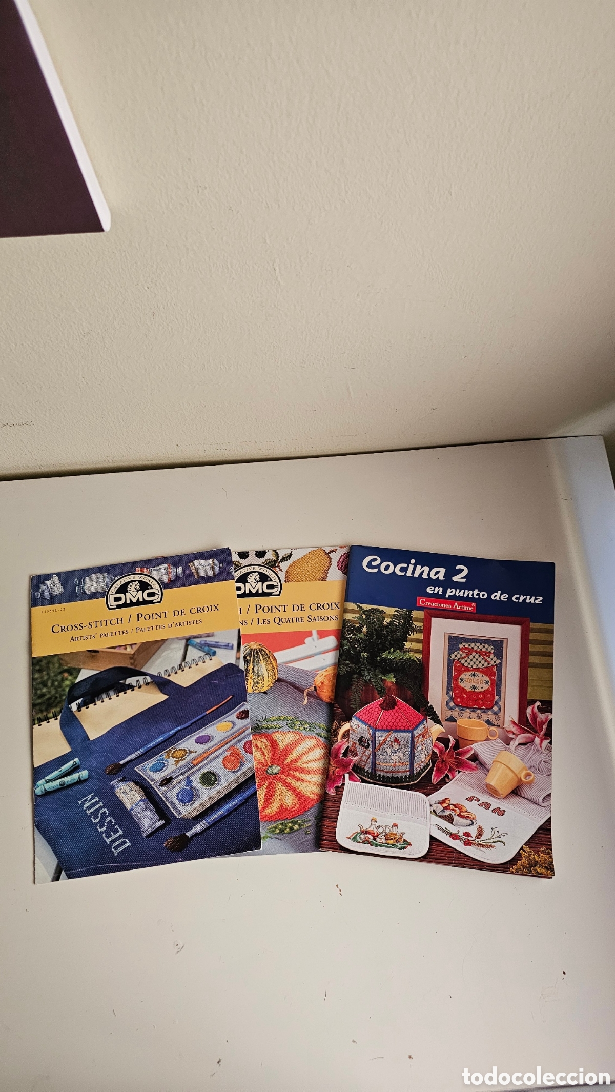 Segunda mano: 3 Revistas punto de cruz - Foto 2