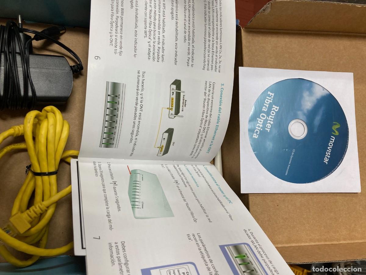 Segunda mano: ROUTER FIBRA OPTICA MOVISTAR COMTREND - Foto 4