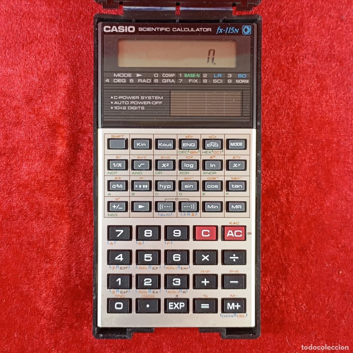 Segunda mano: CALCULADORA CIENTIFICA CASIO - FX-115N - CON FUNDA DE PL&Aacute;STICO - 150 X 77 MM / 2811 - Foto 1