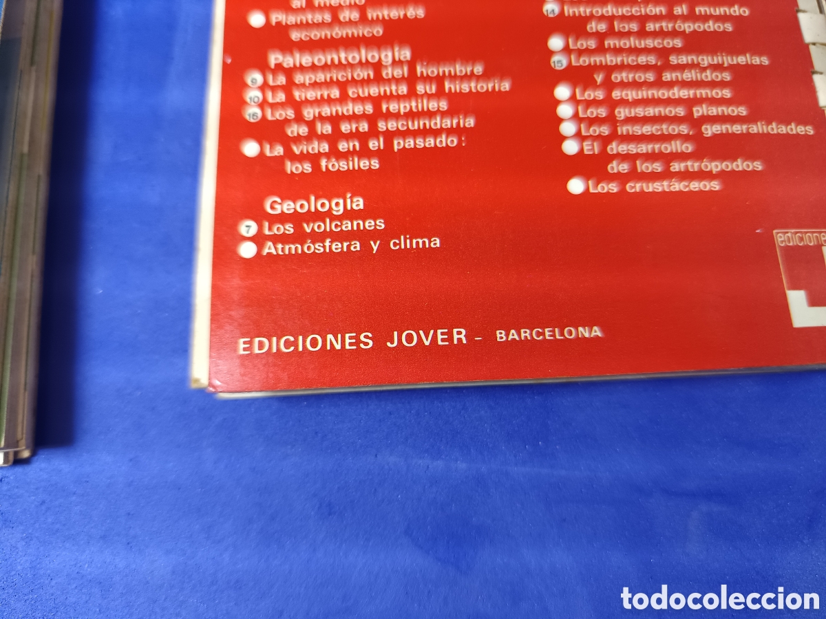 Segunda mano: Lote 7 Mini Atlas Jover Colecci&oacute;n Cient&iacute;fica - Foto 6