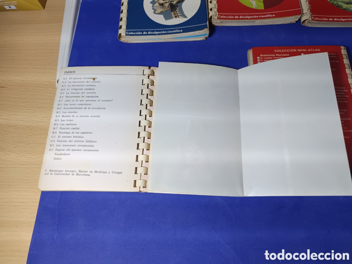 Segunda mano: Lote 7 Mini Atlas Jover Colecci&oacute;n Cient&iacute;fica - Foto 9