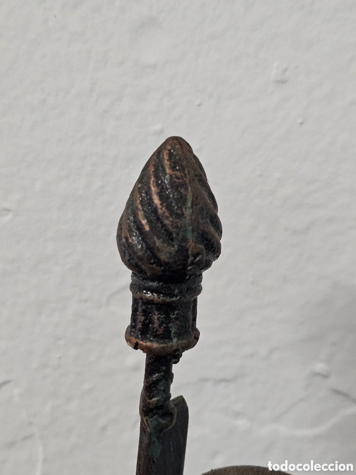 Segunda mano: Espejo de hierro y mimbre de 1970s 1990s - Foto 3