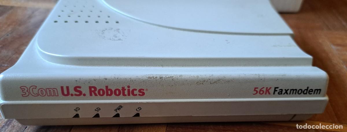 Segunda mano: 3Com U.S. Robotics 56K Faxmodem &middot; Con caja, cables y manual &middot; Vintage - Foto 4