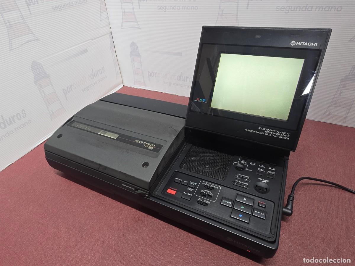 reproductor vhs portátil hitachi laptop vt-lc50 - Compra venta en