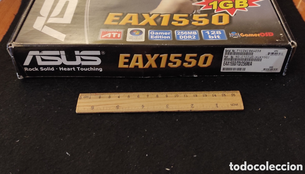 Segunda mano: Tarjeta gr&aacute;fica Asus EAX1550 - Foto 2