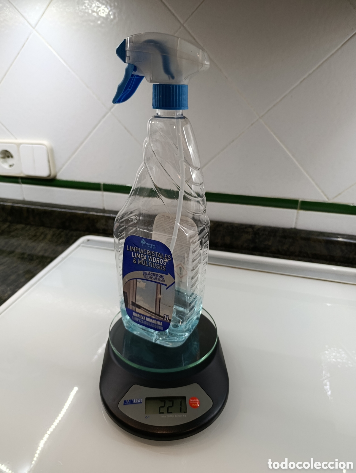Segunda mano: B&aacute;scula cocina 1-3.000 gramos marca BLAUSCAL - Foto 3