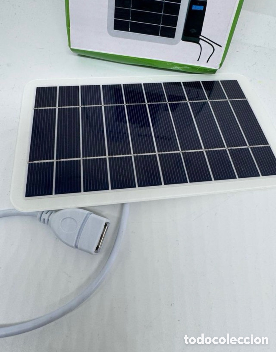 Segunda mano: Panel solar para cargar dispositivos m&oacute;viles - Foto 2