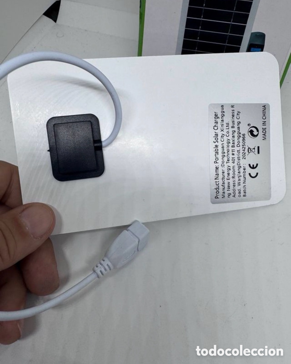 Segunda mano: Panel solar para cargar dispositivos m&oacute;viles - Foto 4