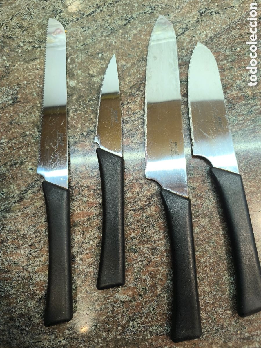 Segunda mano: Lote de 4 cuchillos Ikea - Foto 1