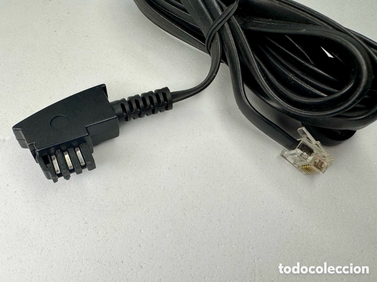 Segunda mano: Cable telef&oacute;nico TAE F - RJ11 - Foto 2