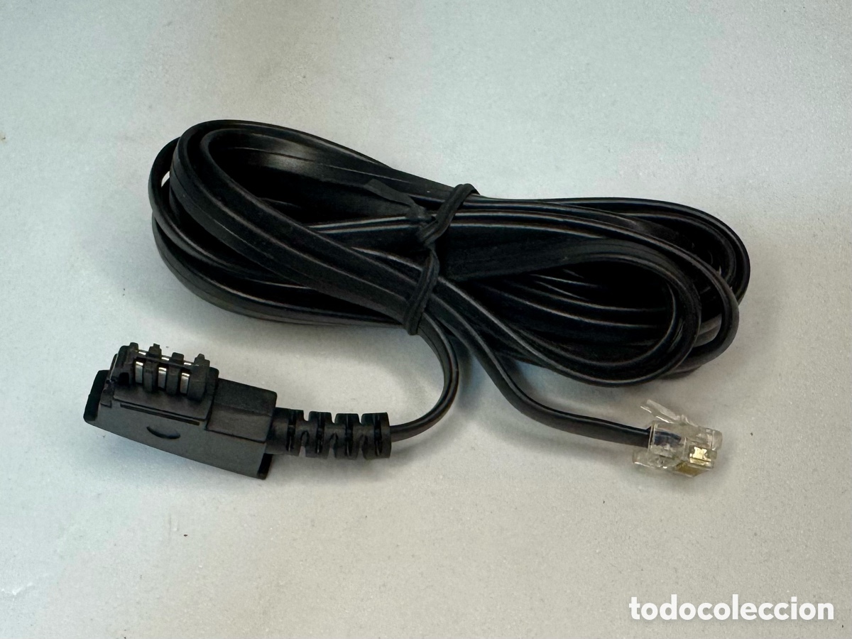 Segunda mano: Cable telef&oacute;nico TAE F - RJ11 - Foto 1