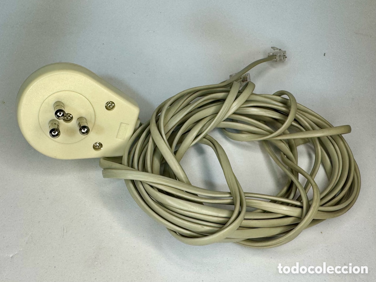 Segunda mano: Cable telef&oacute;nico 3 pines y RJ11 - Foto 3