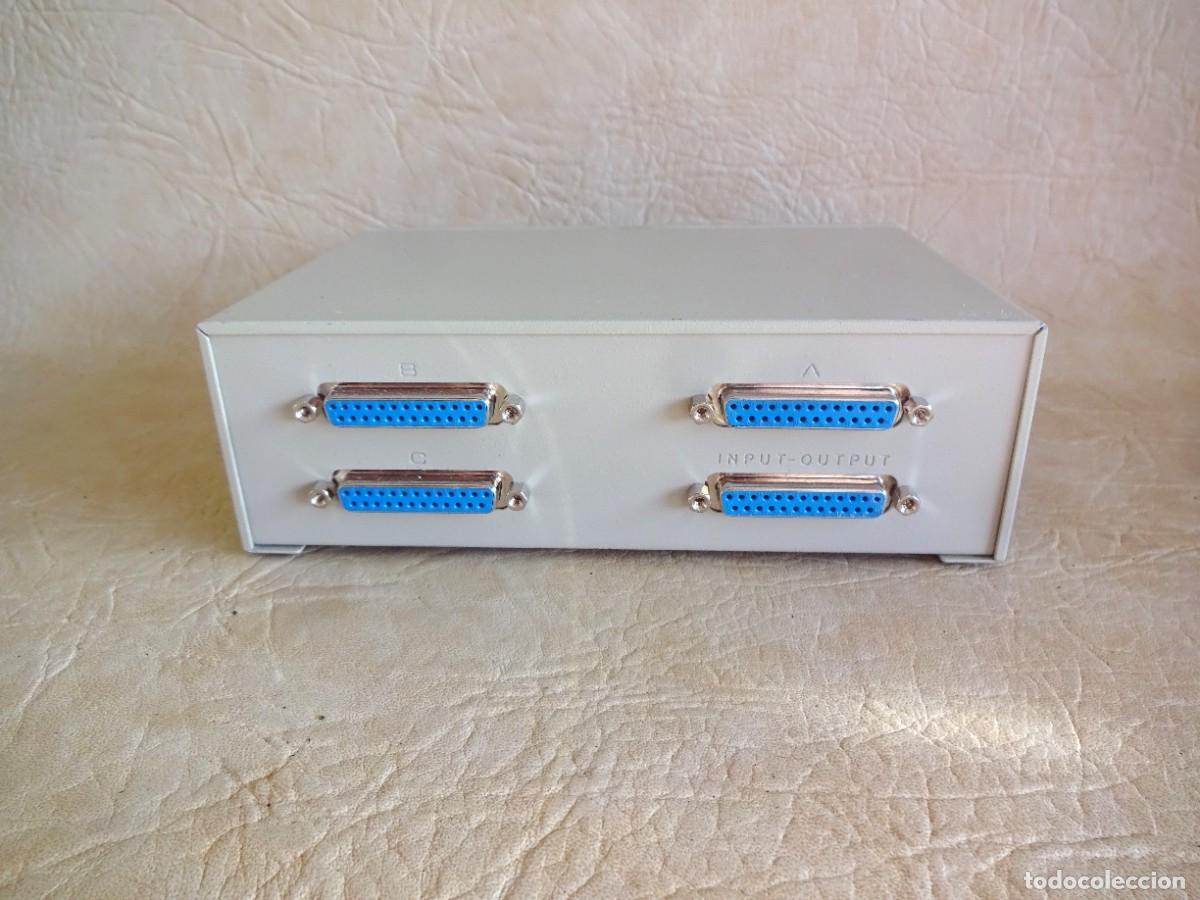 Segunda mano: caja data switch con 1 entrada y tres salidas paralelo - Foto 4