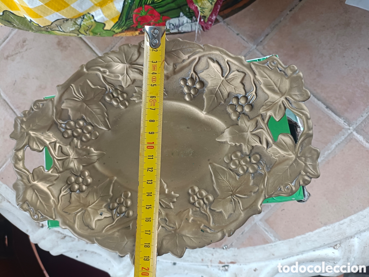 Segunda mano: Bandeja, bronce muy buena - Foto 3