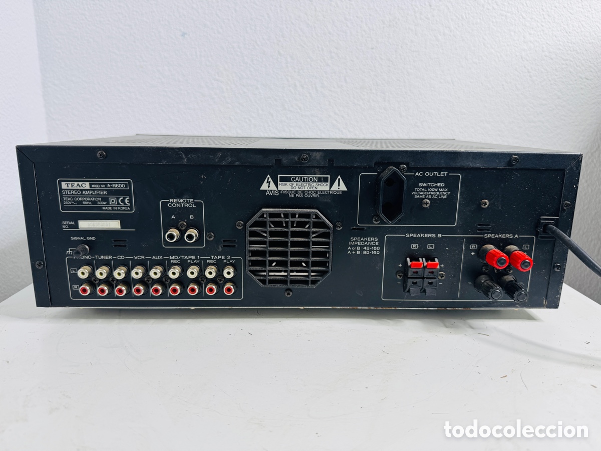 Segunda mano: Teac A-R600 Stereo Amplifier Para Reparar - Foto 9