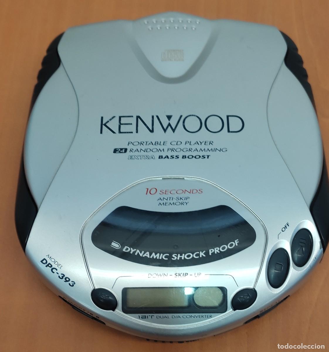 Segunda mano: KENWOOD DPC-393 - PORTABLE CD PLAYER - DISCMAN - Foto 1
