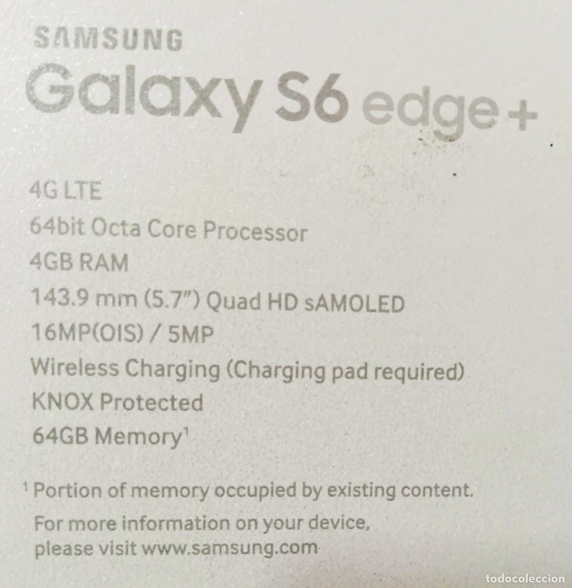 Segunda mano: Samsung Galaxy S6 Edge+ - Foto 2