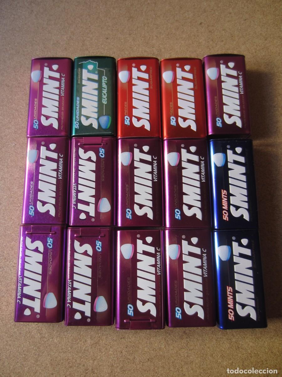 Segunda mano: Lote 15 cajas met&aacute;licas Smint - Foto 1