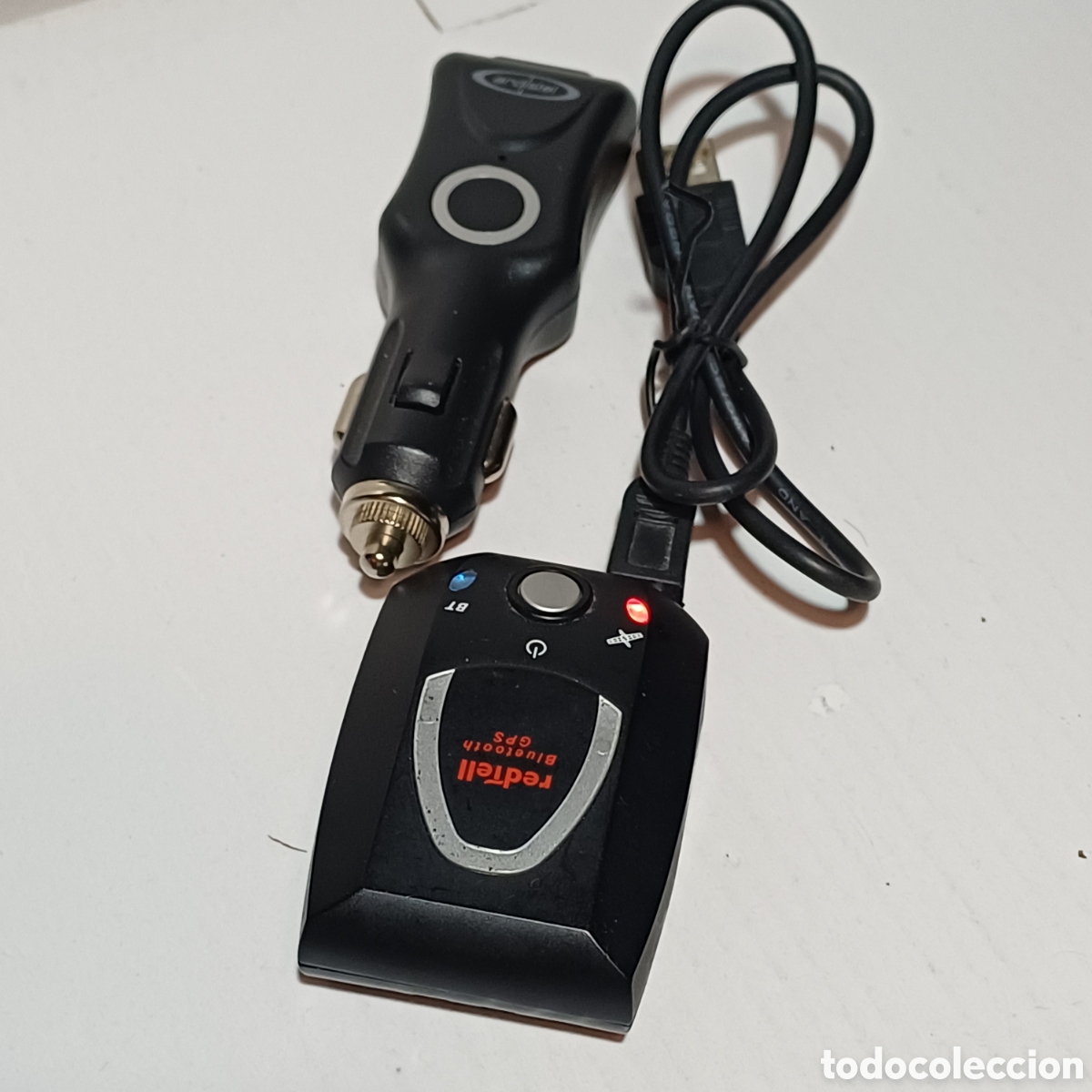 Segunda mano: GPS bluetooth redtell con cable cargador de coche - Foto 1