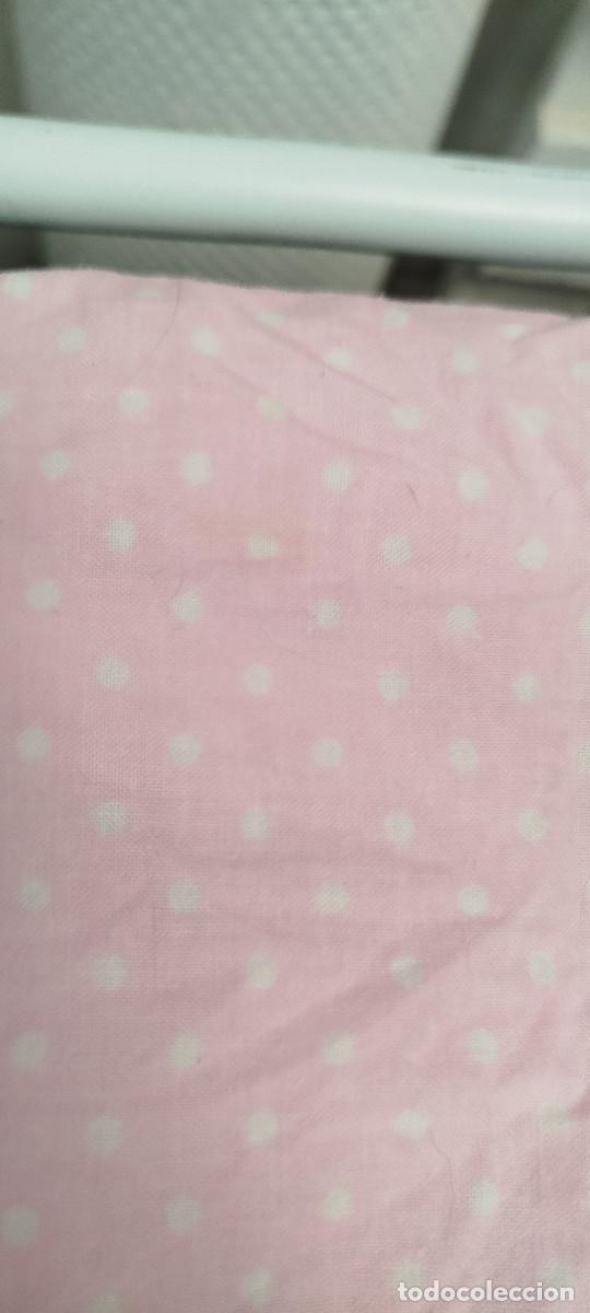 Segunda mano: Edred&oacute;n cuna beb&eacute; estrellas gris rosa - Foto 8
